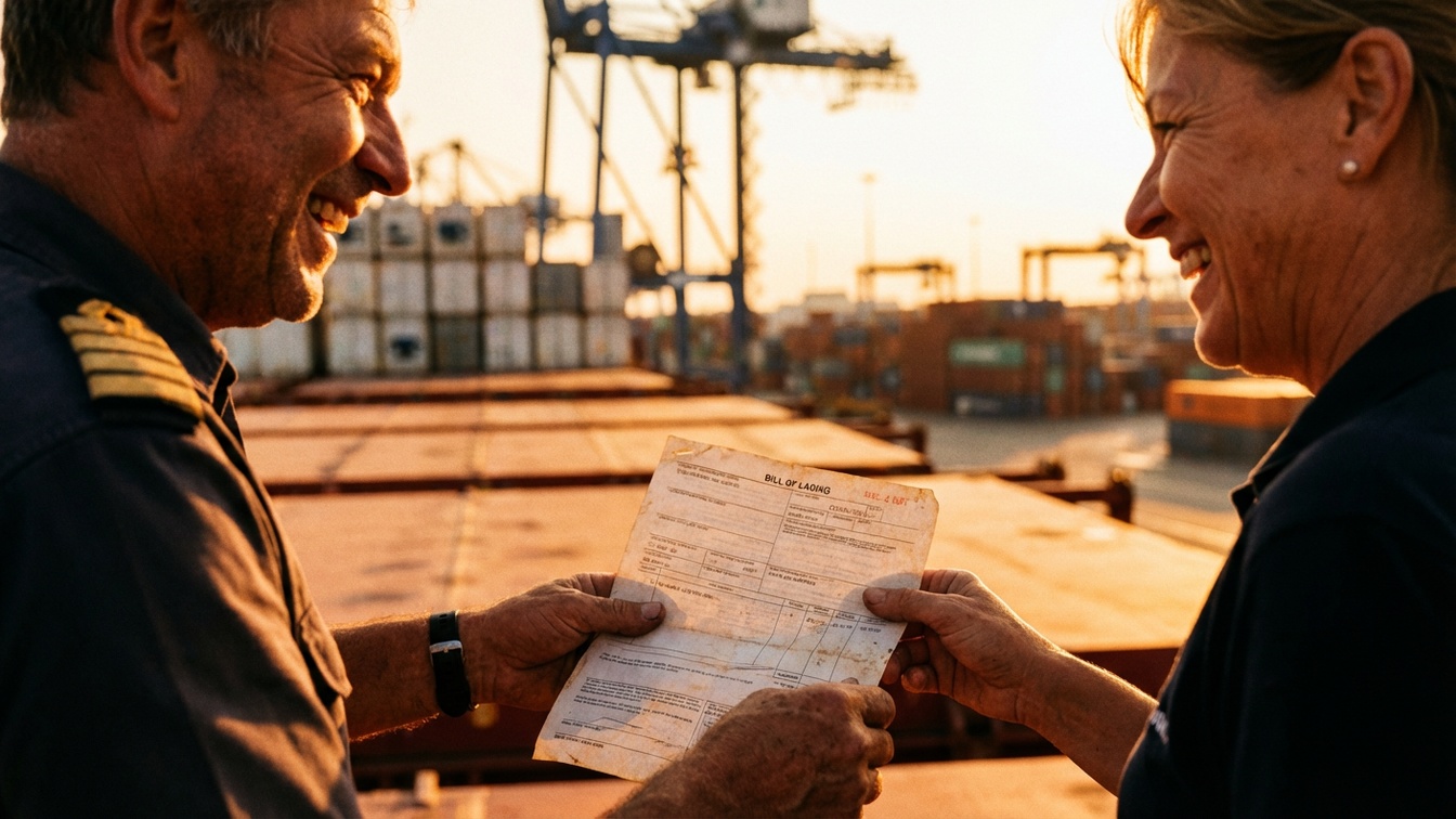 Bill of lading : rôle réel dans le transport maritime