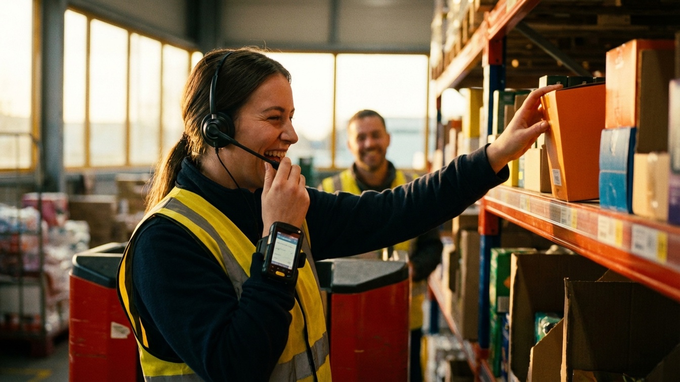 Qu’est-ce que le picking vocal en entrepôt ?