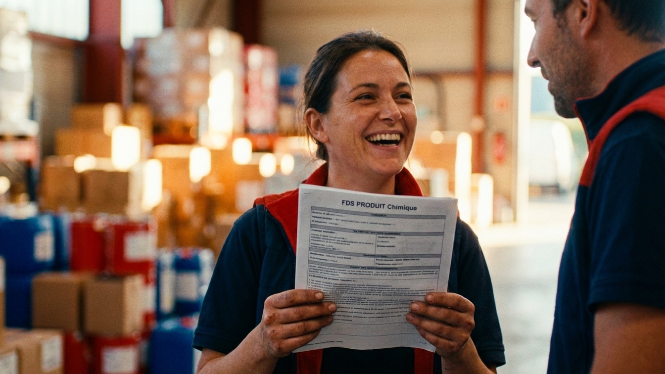 FDS produit : ce que les transporteurs doivent vérifier